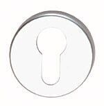 ESCUTCHEON ALUX ROUND PZ SILVER (pair)