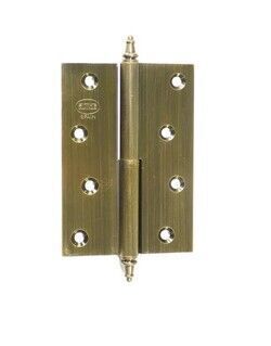 BRASS HINGE AMIG 1007 120x80x3 ANTIQUE LEFT