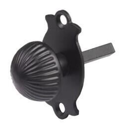 DOOR KNOB AMIG 11P MATT BLACK EPOXY