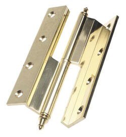 BRASS HINGE AMIG 1207 120x80 LEFT (polished, varnished)