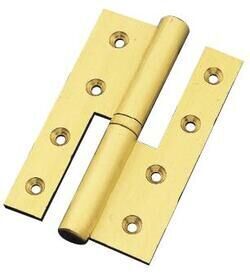 BRASS HINGE AMIG 417 120x80x4 SATIN BRASS RIGHT