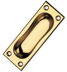 SLIDING DOOR HANDLE AMIG 94x35mm NICKEL