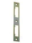 EURO MORTISE LOCK LOB FLUSH DOOR STRIKING PLATE