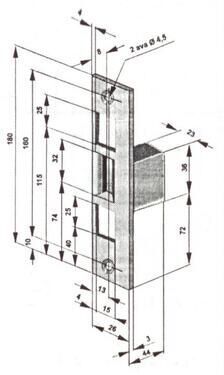 ЭЛЕКТРОМЕХАНИЧЕСКАЯ ЗАЩЕЛКА SIENT 32S11B1