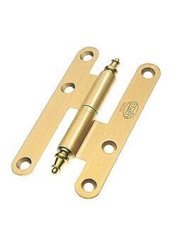 BRASS HINGE AMIG 407 100x58x2,5 ANTIQUE RIGHT