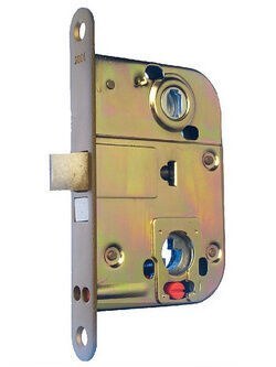 MORTISE LOCK AN 2016 LIGHT BROWN PAINTED