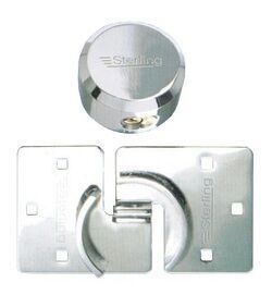 ЗАМОК НАВЕСНОЙ VAN LOCK STERLING (замок повышенной безопасности для автофругона, грузового автомобиля и т. п.; крепёжные петли в комплекте) ЗАМОК НАВЕСНОЙ VAN LOCK STERLING (замок повышенной безопасности для автофругона, грузового автомобиля и т. п.; крепёжные петли в комплекте)
