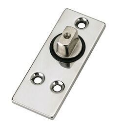 GLASS DOOR HINGE ROCA RG-241 STAINLESS STEEL FLOOR BEARING