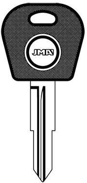 DAEWOO CAR KEY BLANK WITH IMMOBILIZER CHIP HOLE