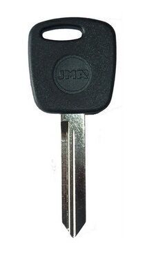FORD CAR KEY BLANK WITH IMMOBILIZER CHIP HOLE