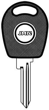 SKODA CAR KEY BLANK WITH IMMOBILIZER CHIP HOLE