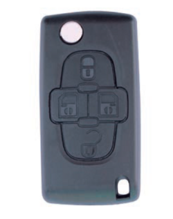 CITROEN CAR KEYSHELL (WITHOUT ELECTRONICS)