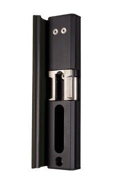 LOCINOX MODULEC-SA-9005-E Surface-Mounted Electric Strike, Black (RAL 9005)