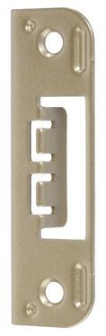 STRIKING PLATE ABLOY 0045 LIGHT BROWN PAINTED