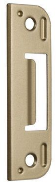 STRIKING PLATE ABLOY 0046 LIGHT BROWN PAINTED