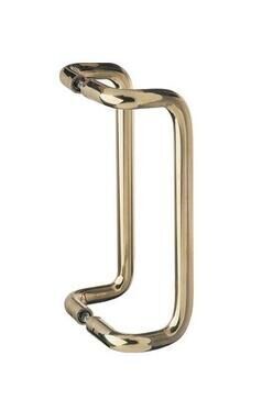 DOOR PULL HANDLE ABLOY PRESTO LK 138/160 BRASS/CR