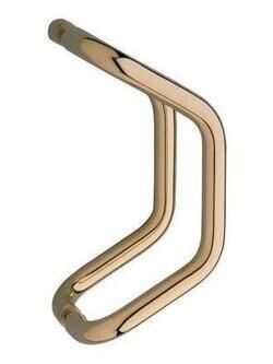 DOOR PULL HANDLE ABLOY 343-25/300 BRASS/CR