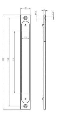 ESITAHVLI PIKENDUS ABLOY 7691(Lc200-le)