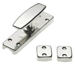 WINDOW HANDLE AMIG 18 NICKEL PLATED 126x32mm