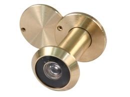 DOOR VIEWER AMIG 160° BRASS/ANTIQUE (for 35-60mm doors, Ø14mm)