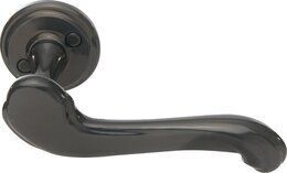 DOOR HANDLE ASSA 1903 MS/BROWN-OXIDISED (with spring)