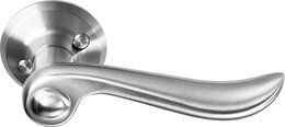 DOOR HANDLE ASSA 6638 BRASS/CR (with spring)