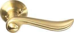 DOOR HANDLE ASSA 6638 BRASS (with spring)