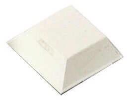 DOORSTOP 3M 13x13mm WITH STICKER (WHITE)