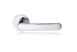 OVENPAINIKE ABLOY POLAR 6/002 KROMATTU MESSINKI (vahvistusjousella, 40-60mm ovelle)