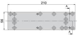 UKSESULGUR ABLOY SILE PAIGALDUSPLAAT DC130 (uksesulgurile DC330 / DC335)