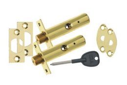 DOOR SECURITY BOLTS ERA 838-33 GOLD