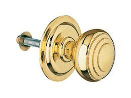 DOOR KNOB AMIG MOD. 14 BRASS Ø61mm