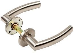 DOOR HANDLE HEAD 19 OVAL SS d50 DIN/SCAN (40-65mm doors)