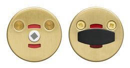 TURNING KNOB ABLOY 001 WC SATIN BRASS