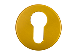 ESCUTCHEON ALUX ROUND PZ GOLD (pair)