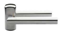 DOOR HANDLE ABLOY 3-19SS/0650 STAINLESS STEEL (spring loaded, 40-70mm doors)