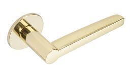 DOOR HANDLE ABLOY 3/007 TUNNE BRASS/POLISHED (spring loaded, 40-60mm door)