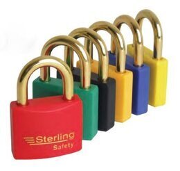 PADLOCK STERLING KA4 40mm RED