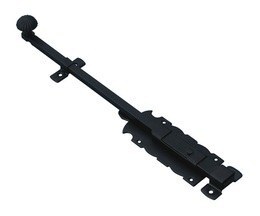 BARREL BOLT AMIG 410 300mm MATT BLACK EPOXY