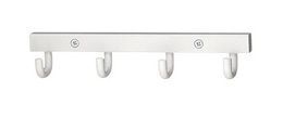 TOWEL HOOK ABLOY PRESTO 944 ALUMINIUM/WHITE