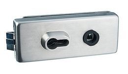 GLASS DOOR LOCK ROCA RG-430 STAINLESS STEEL