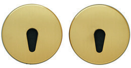 ESCUTCHEON ABLOY 002A SATIN BRASS