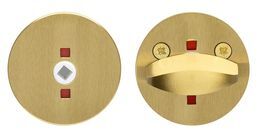 TURNING KNOB ABLOY 007 WC BRASS/POLISHED