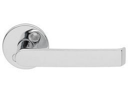 DOOR HANDLE ABLOY 15/001 ZN/WHITE (40mm doors)