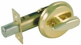 DEADBOLT LOCK SET TESA 514 WITH THUMBTURN BRASS