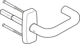 ДВЕРНАЯ РУЧКА ABLOY INOXI 3-19/0651 НЕРЖАВЕЮЩАЯ СТАЛЬ