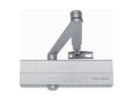 DOOR CLOSER ASSA DC140 BC with arm ALUMINIUM/SILVER (suitable for fire doors)