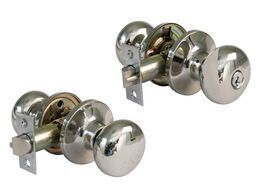 DOOR KNOBSET AMIG 623 HOTEL, CHROME PLATED