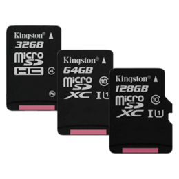 KINGSTON КАРТА ПАМЯТИ MICRO SD, 64GB