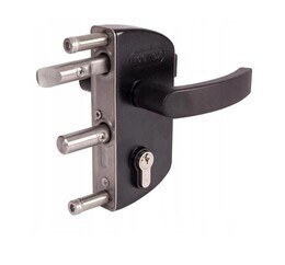 VÄRAVALUKK LOCINOX LAKZ4040 P1L MUST RAL9005